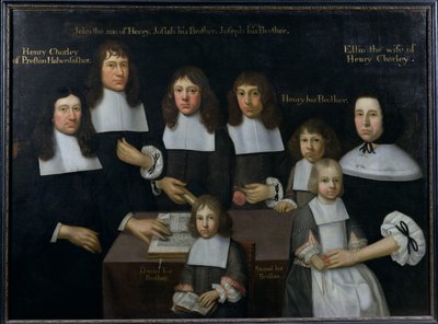 La famille de Henry Chorley, mercier de Preston, c.1680 - English School